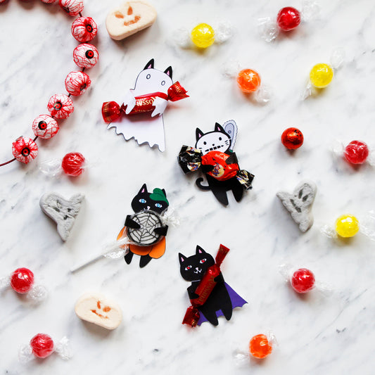 SPOOKY CATS - HALLOWEEN GIFT TAGS // FREE PRINTABLE