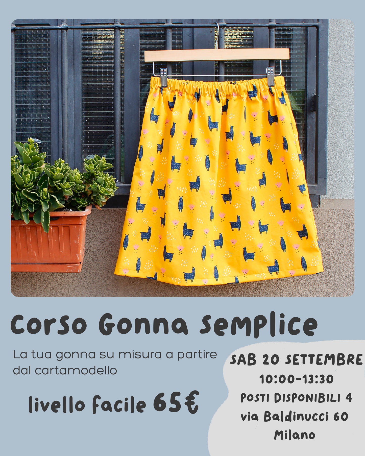 BASIC SEWING COURSE - WEEKEND (MARCH)