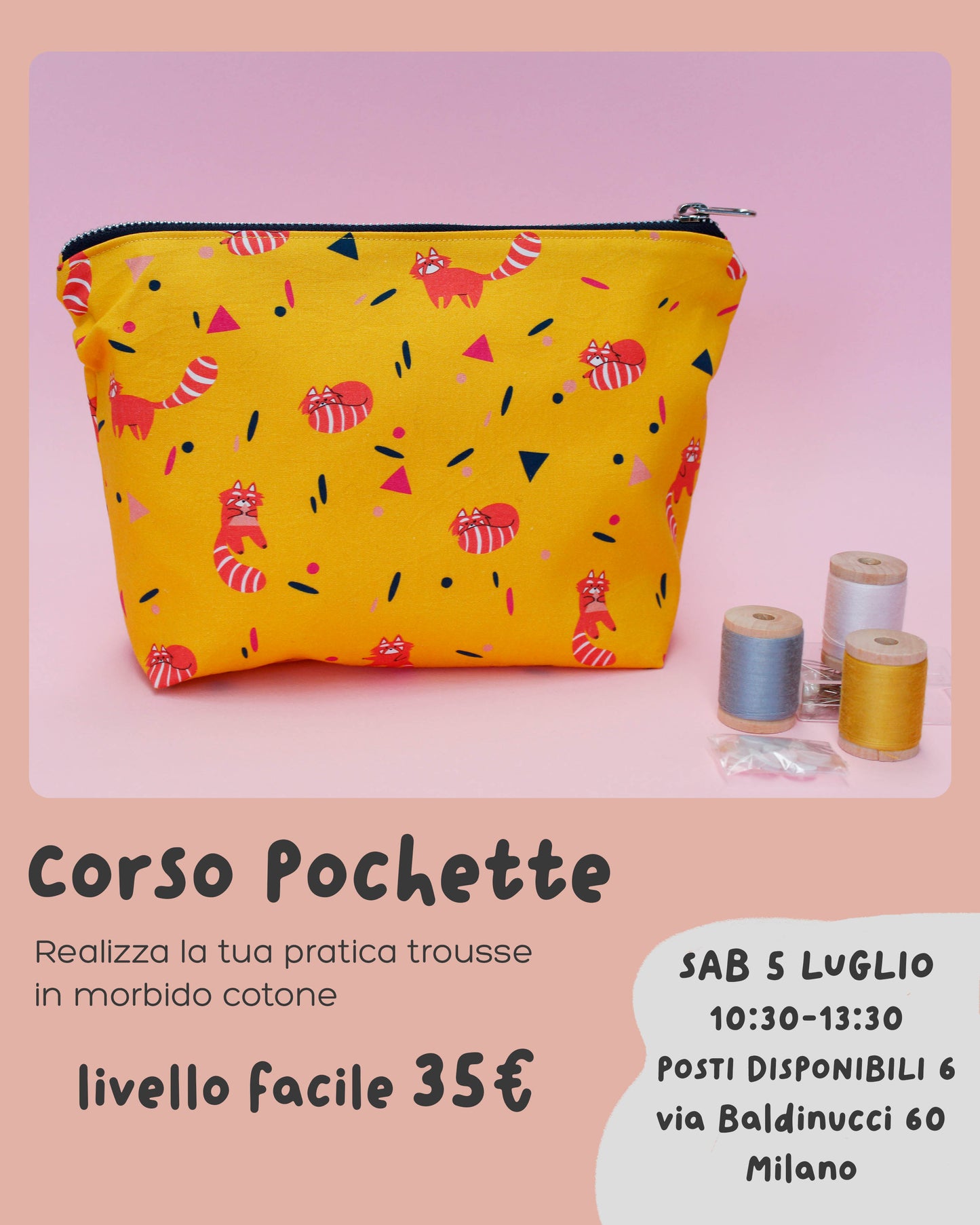 BASIC SEWING COURSE - WEEKEND (MARCH)