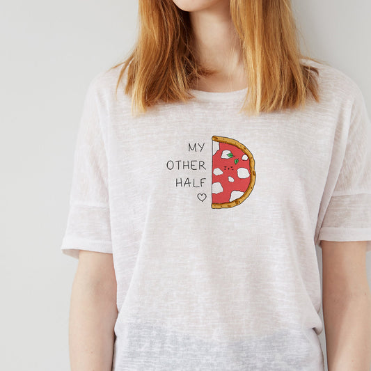 DIY VALENTINE T-SHIRT - PIZZA LOVER ♥