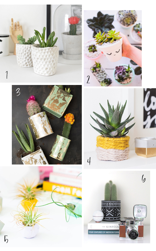 DIY roundup six ways to decorate your planters