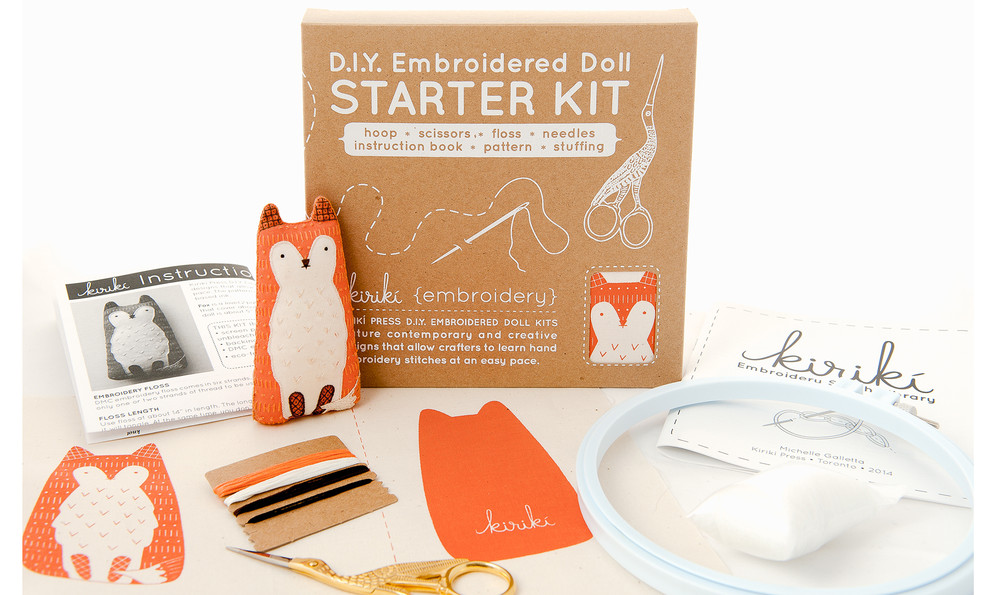 love at first sight: embroidery kits